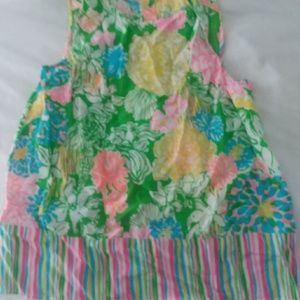 LILLY PULITZER floral shell top